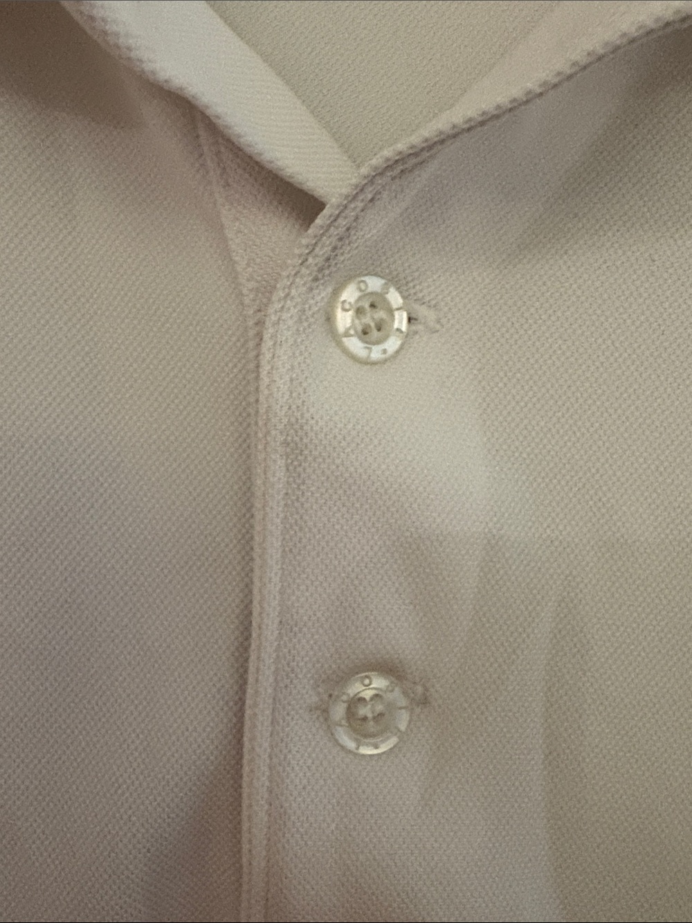 Lacoste Sport Men’s White Polo Shirt with Signature Croc - Picture 3 of 5